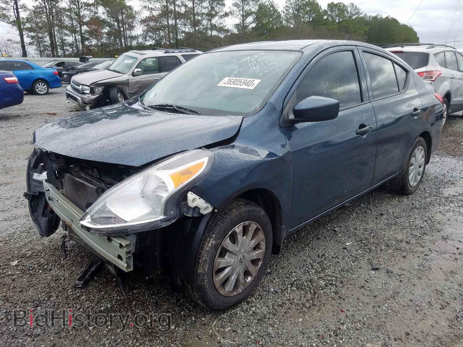 2017 NISSAN VERSA - VIN: 3N1CN7AP5HL870945 - Фото 2
