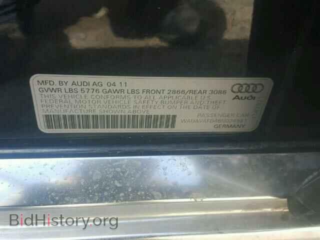 2011 AUDI A8 - VIN: WAUAVAFD4BN024987 - Фото 10