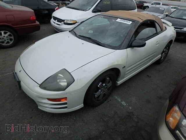 2002 MITSUBISHI ECLIPSE - VIN: 4A3AE85H72E031106 - Фото 2