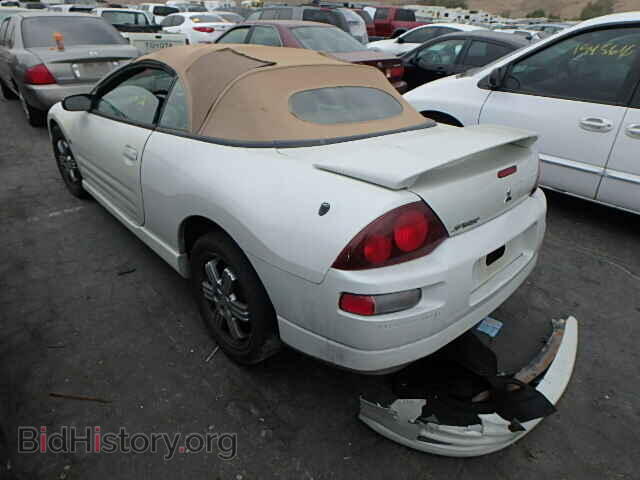 2002 MITSUBISHI ECLIPSE - VIN: 4A3AE85H72E031106 - Фото 3