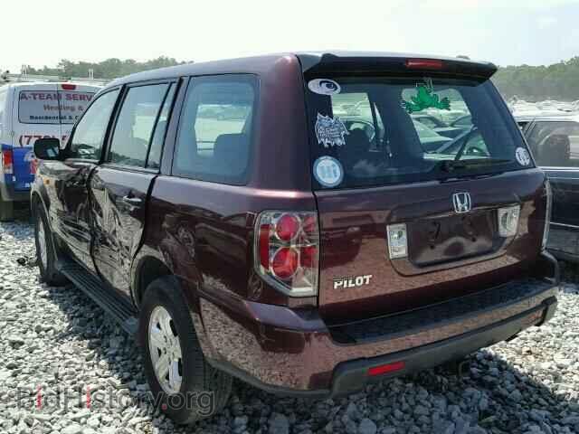 2007 HONDA PILOT - VIN: 5FNYF28107B047227 - Фото 3