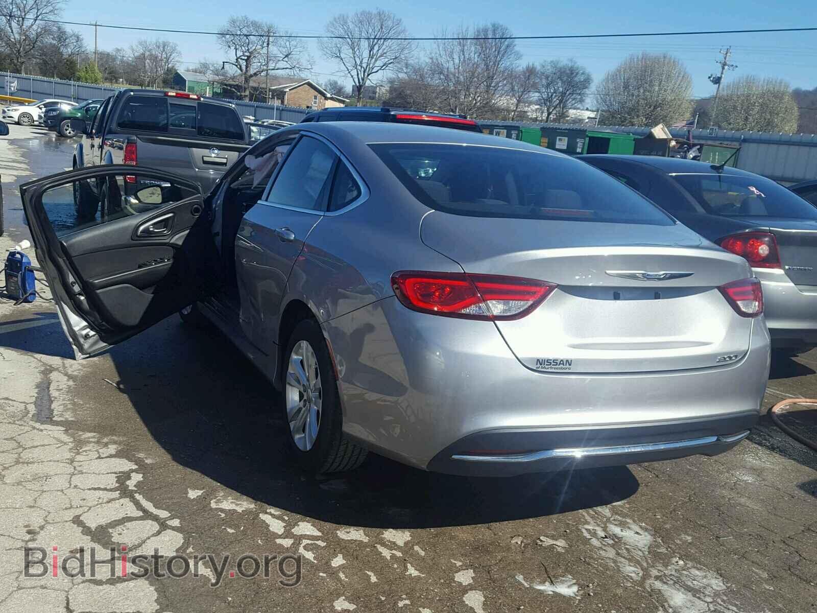 2015 CHRYSLER 200 - VIN: 1C3CCCAB5FN537100 - Photo 3