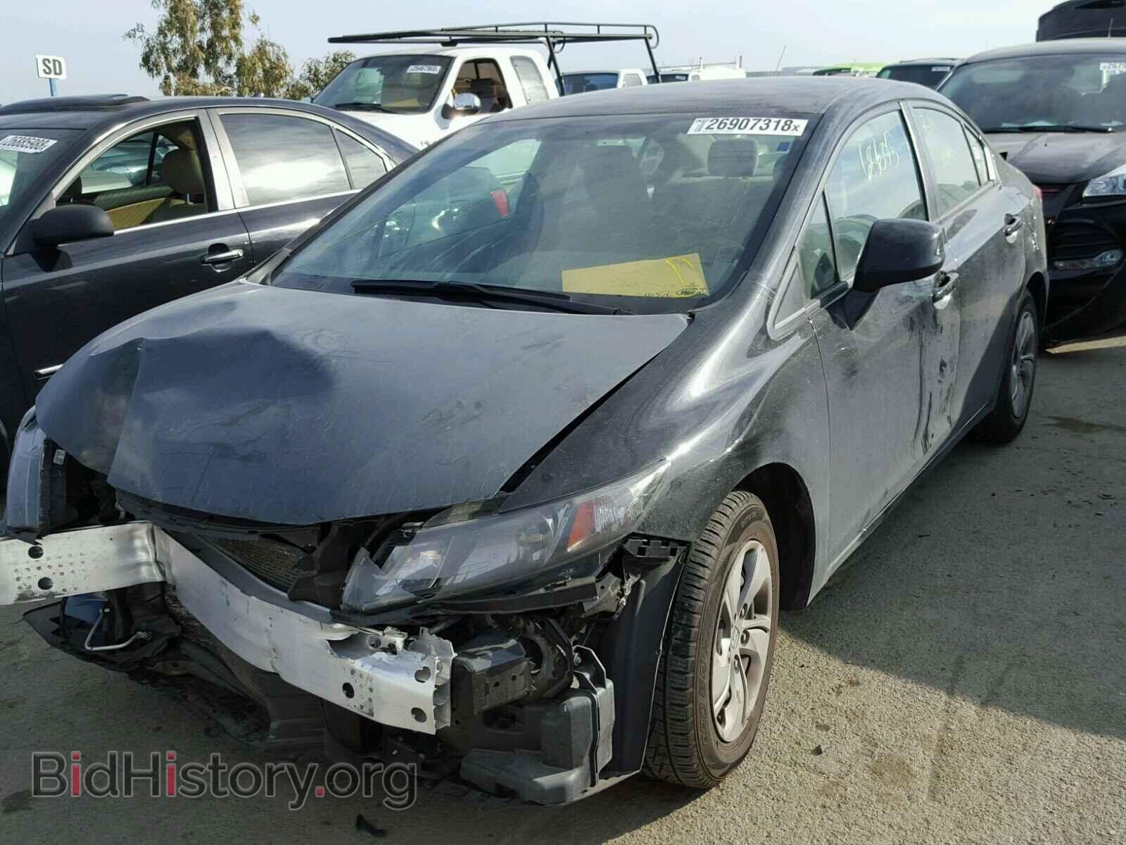 2013 HONDA CIVIC - VIN: 19XFB2F52DE267589 - Фото 2