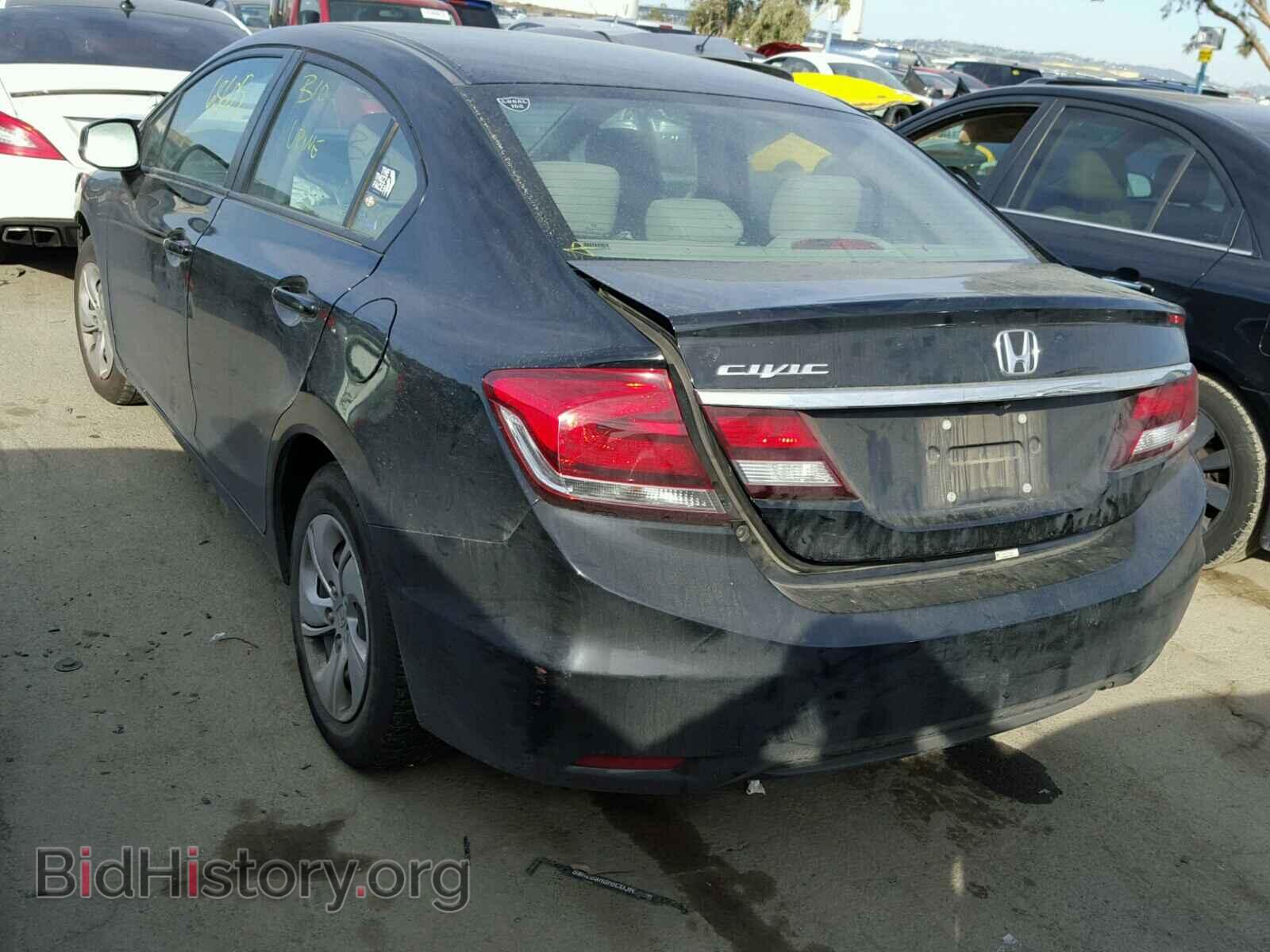 2013 HONDA CIVIC - VIN: 19XFB2F52DE267589 - Фото 3
