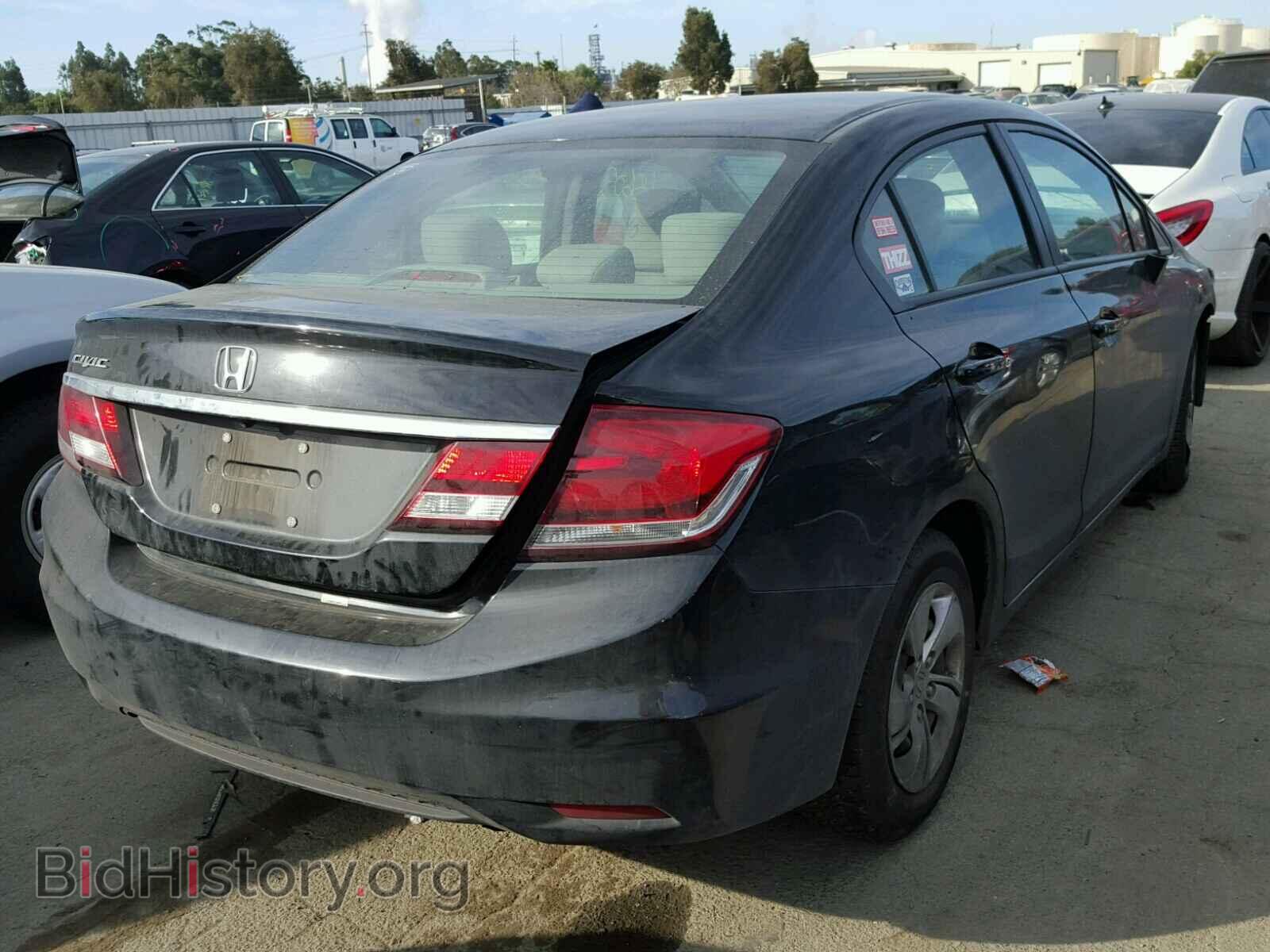 2013 HONDA CIVIC - VIN: 19XFB2F52DE267589 - Фото 4