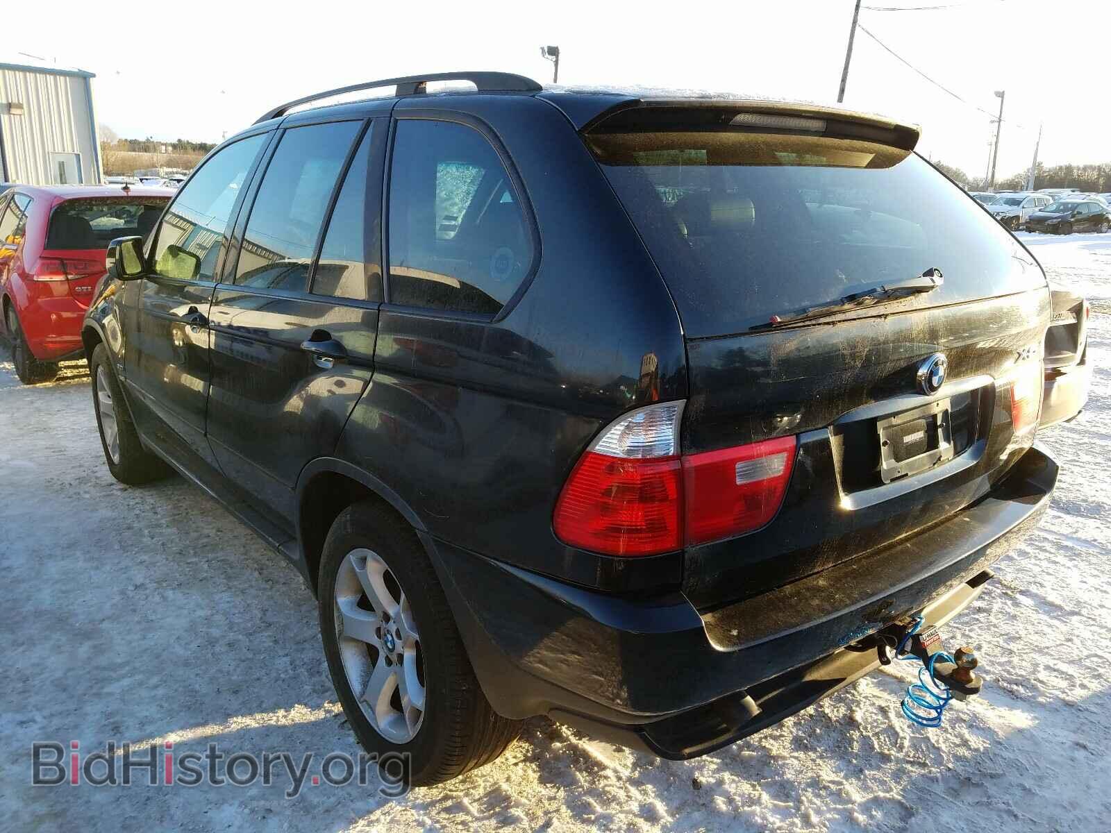 2005 BMW X5 - VIN: 5UXFA13575LY15580 - Фото 3