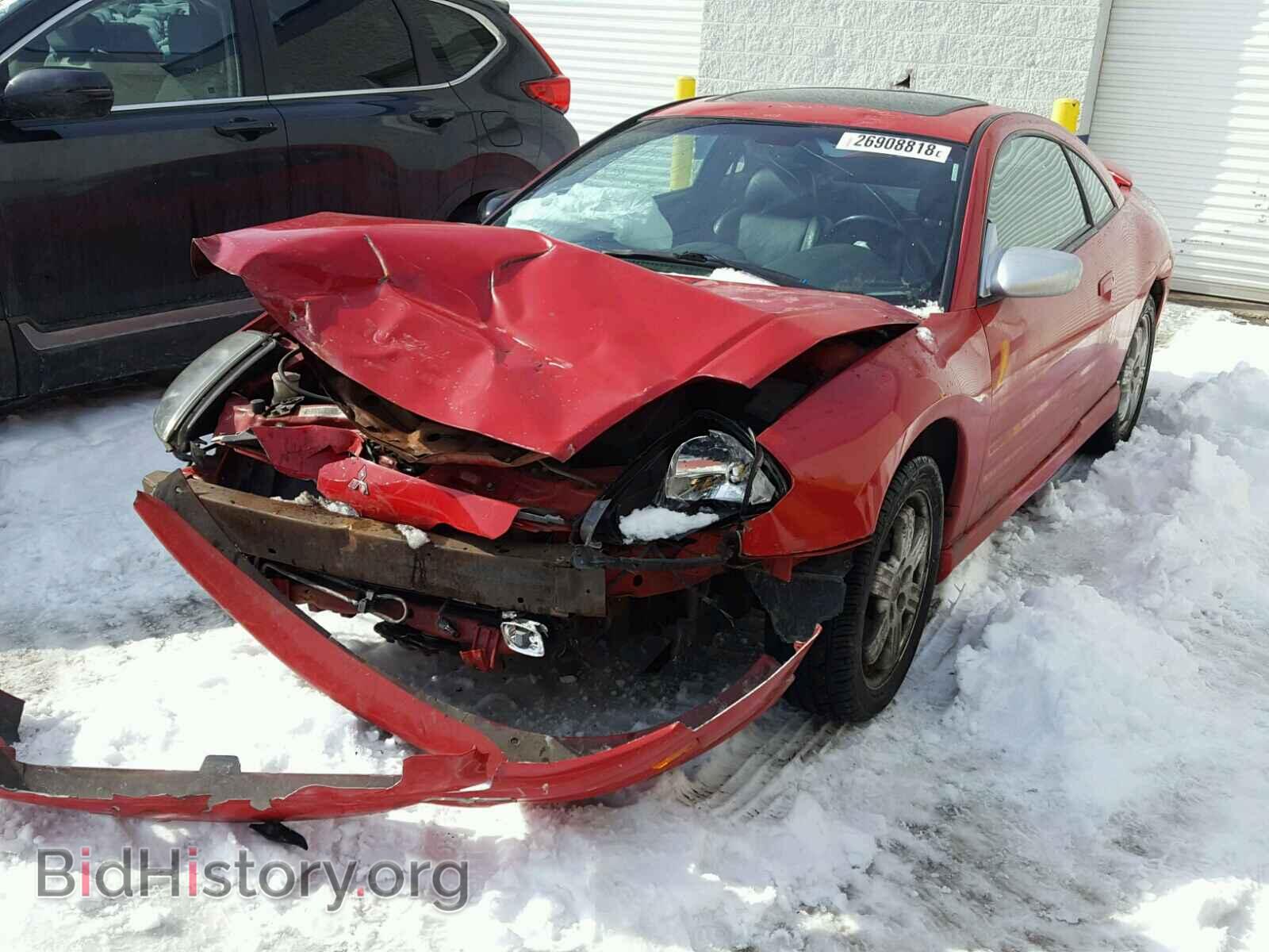 2001 MITSUBISHI ECLIPSE - VIN: 4A3AC54H61E141309 - Photo 2