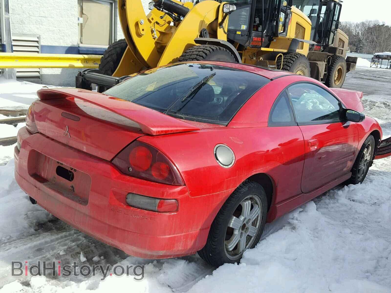 2001 MITSUBISHI ECLIPSE - VIN: 4A3AC54H61E141309 - Photo 4