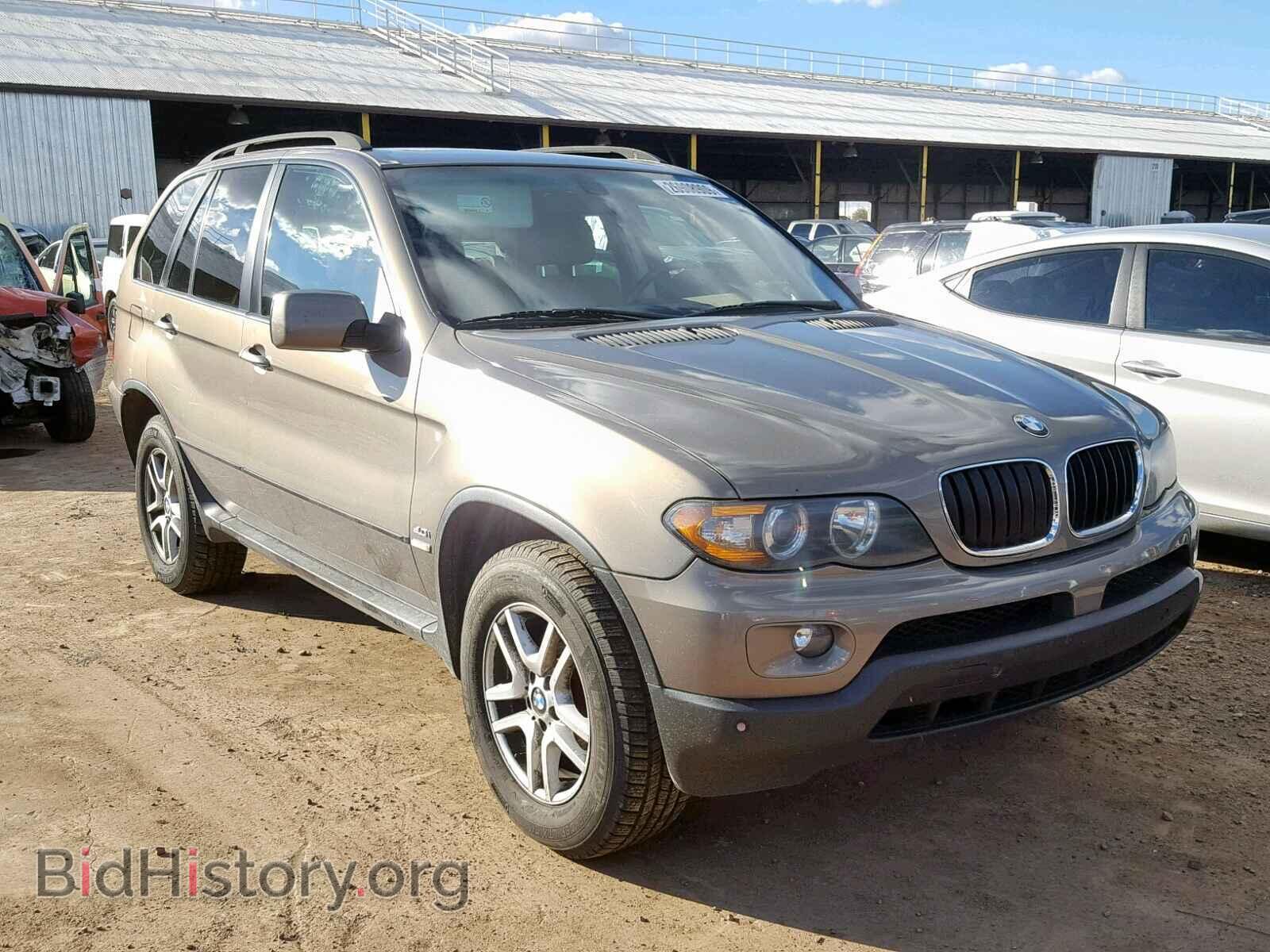 Photo 5UXFA13596LY34939 - BMW X5 2006