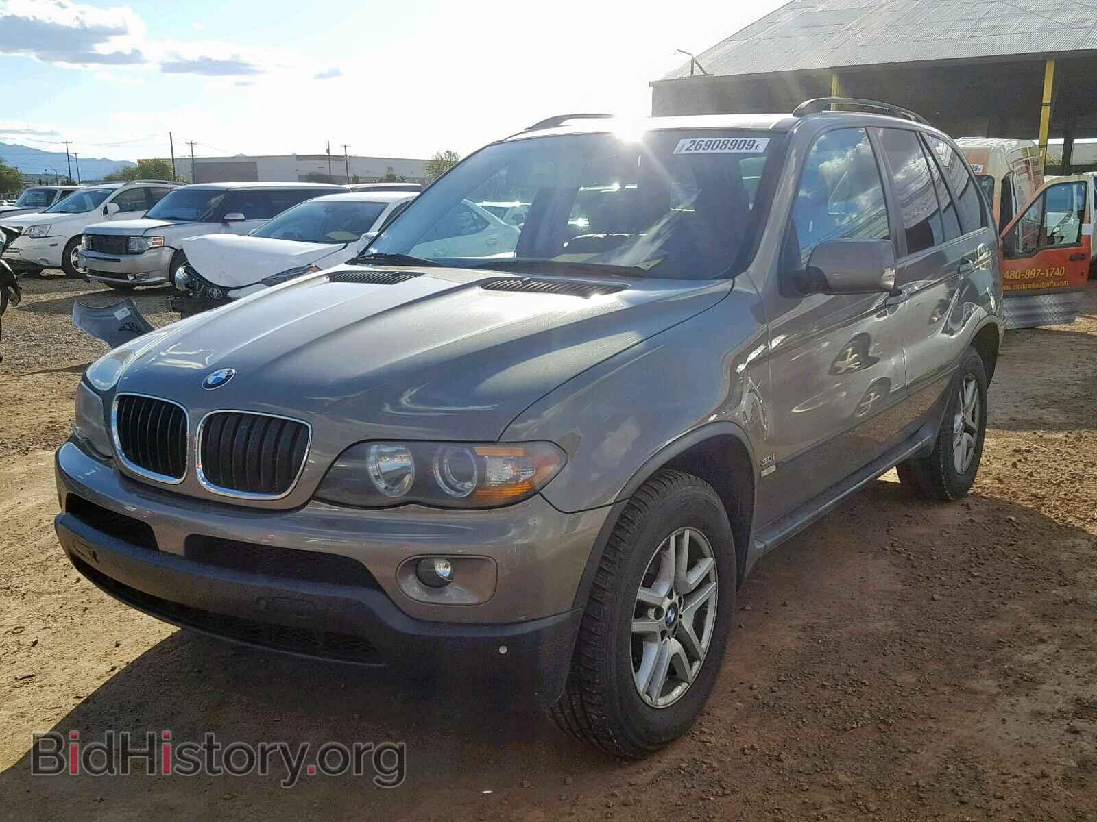 2006 BMW X5 - VIN: 5UXFA13596LY34939 - Фото 2