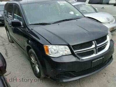 2014 Dodge CARAVAN Grand Cara, черный — VIN 2C4RDGCGXER391281, Copart