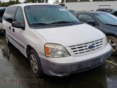 2006 Ford FREESTAR, белый — VIN 2FTZA54696BA48233, Copart
