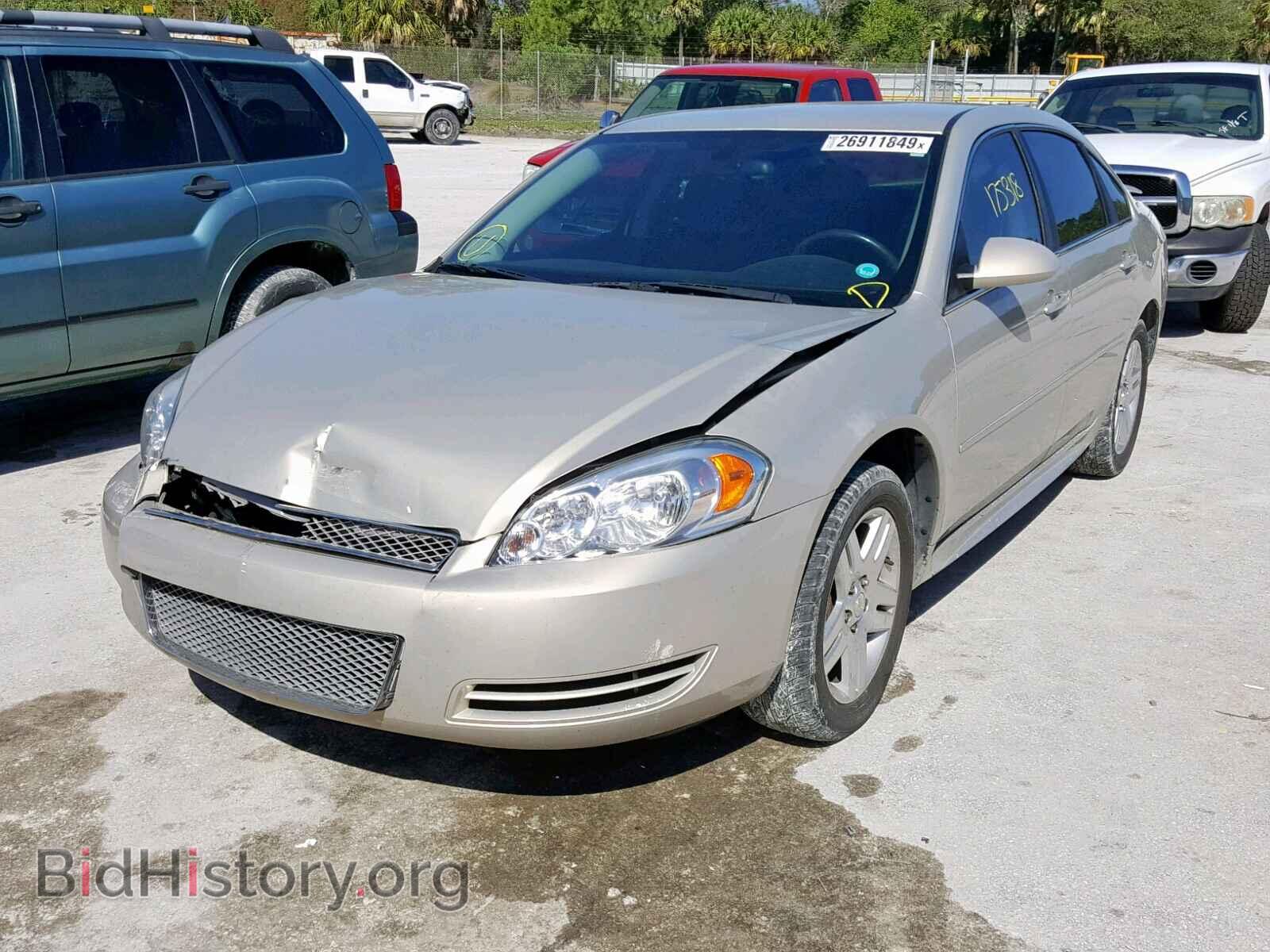 2012 CHEVROLET IMPALA - VIN: 2G1WG5E35C1134011 - Фото 2