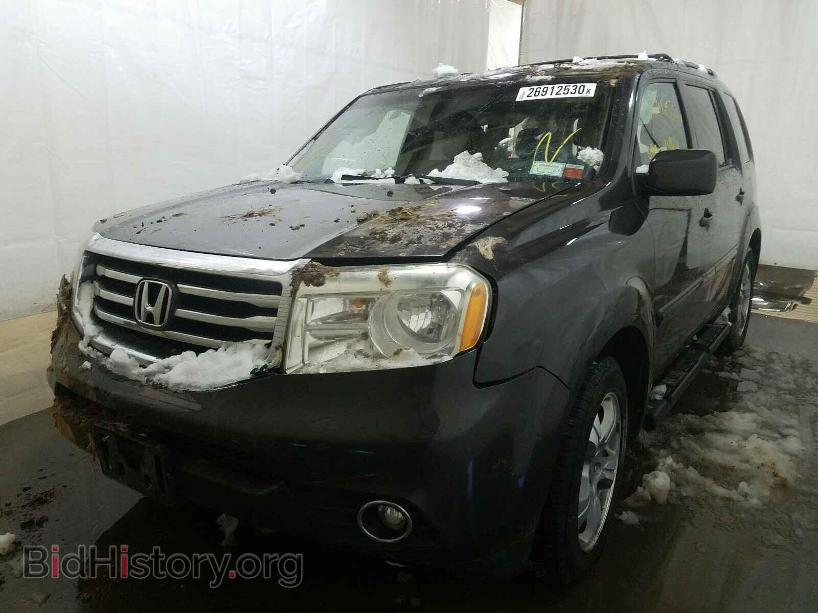2013 HONDA PILOT - VIN: 5FNYF4H5XDB071948 - Фото 2