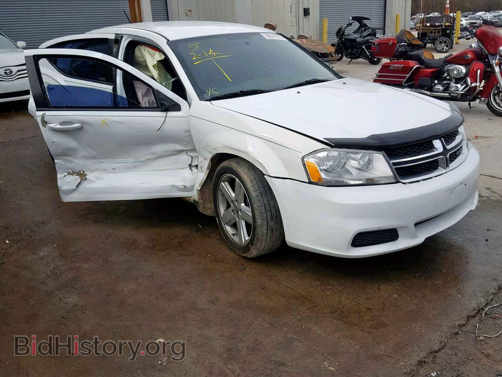 Фотография 1C3CDZAB9DN708198 - DODGE AVENGER 2013