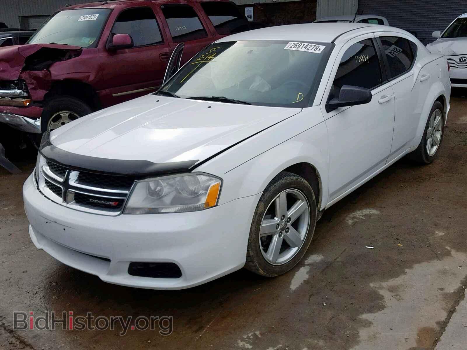 2013 DODGE AVENGER - VIN: 1C3CDZAB9DN708198 - Фото 2