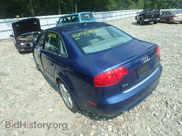 2008 AUDI A4 - VIN: WAUDF78E58A059265 - Фото 3