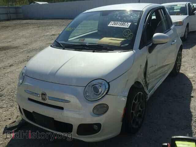 2012 FIAT 500 - VIN: 3C3CFFBR0CT328539 - Фото 2