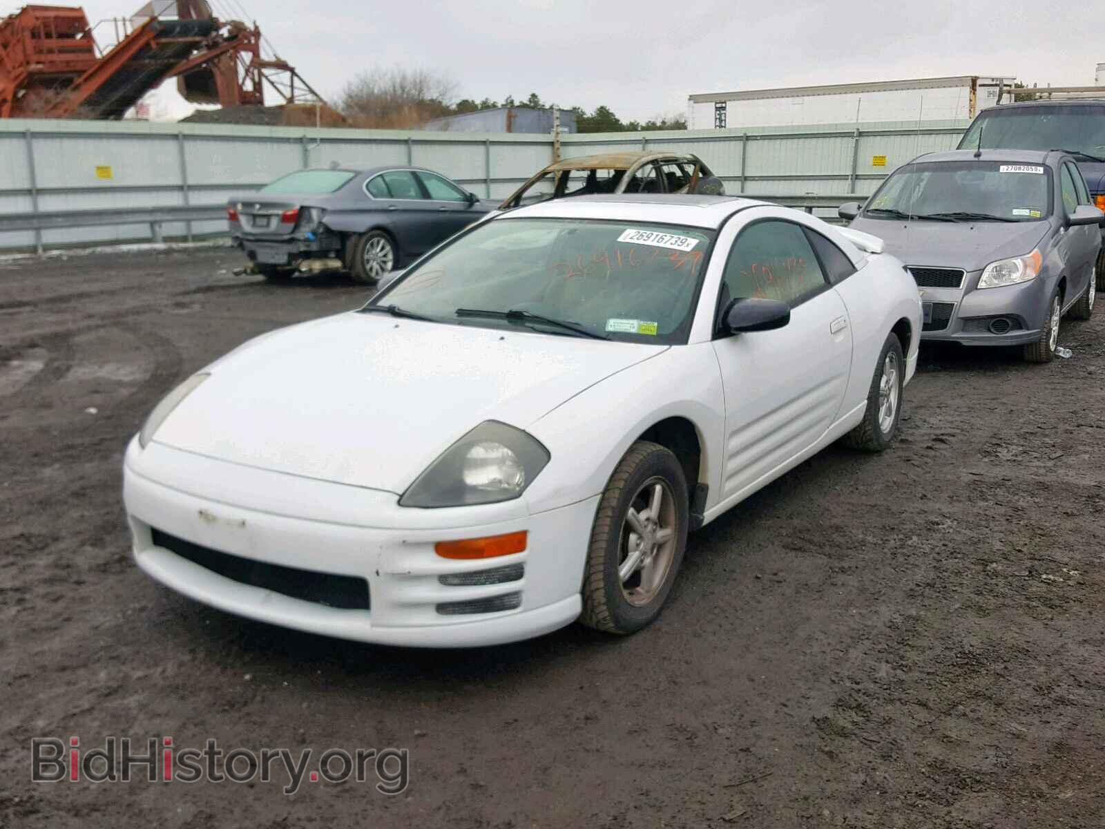 2000 MITSUBISHI ECLIPSE - VIN: 4A3AC34G5YE021698 - Фото 2