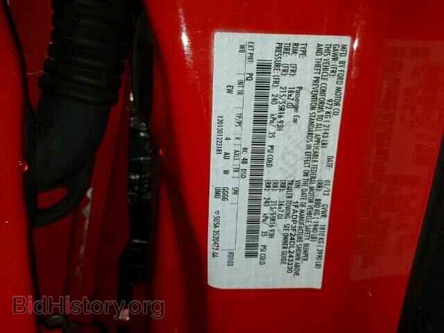 2013 FORD FOCUS - VIN: 1FADP3F24DL243330 - Фото 10