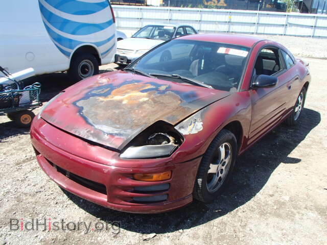 2001 MITSUBISHI ECLIPSE - VIN: 4A3AC34G01E091454 - Photo 2
