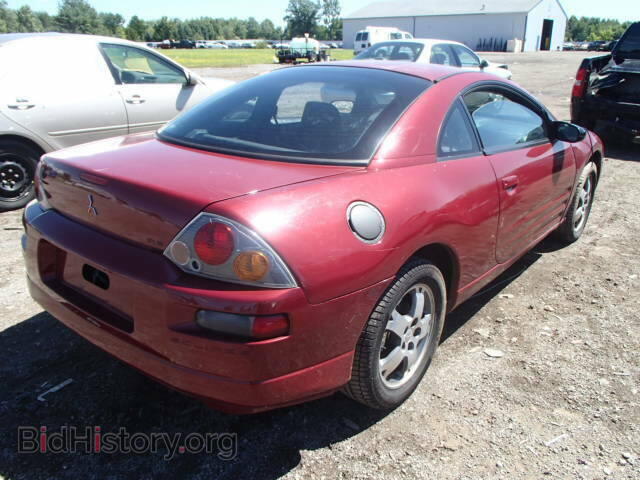 2001 MITSUBISHI ECLIPSE - VIN: 4A3AC34G01E091454 - Photo 4