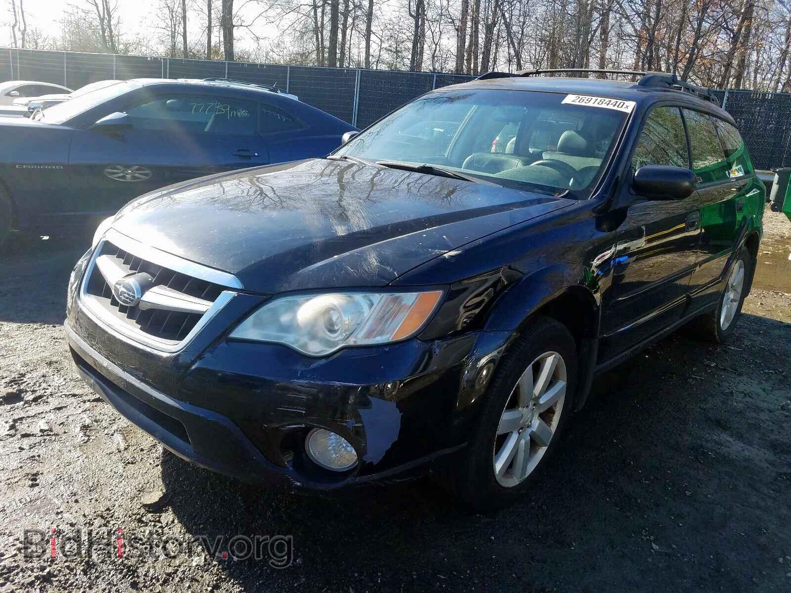 2008 SUBARU OUTBACK - VIN: 4S4BP61C686329662 - Фото 2