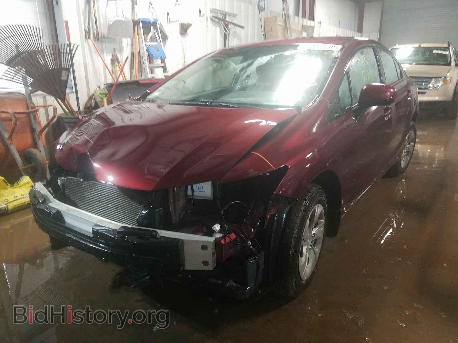 2014 HONDA CIVIC LX - VIN: 19XFB2F5XEE030043 - Фото 2