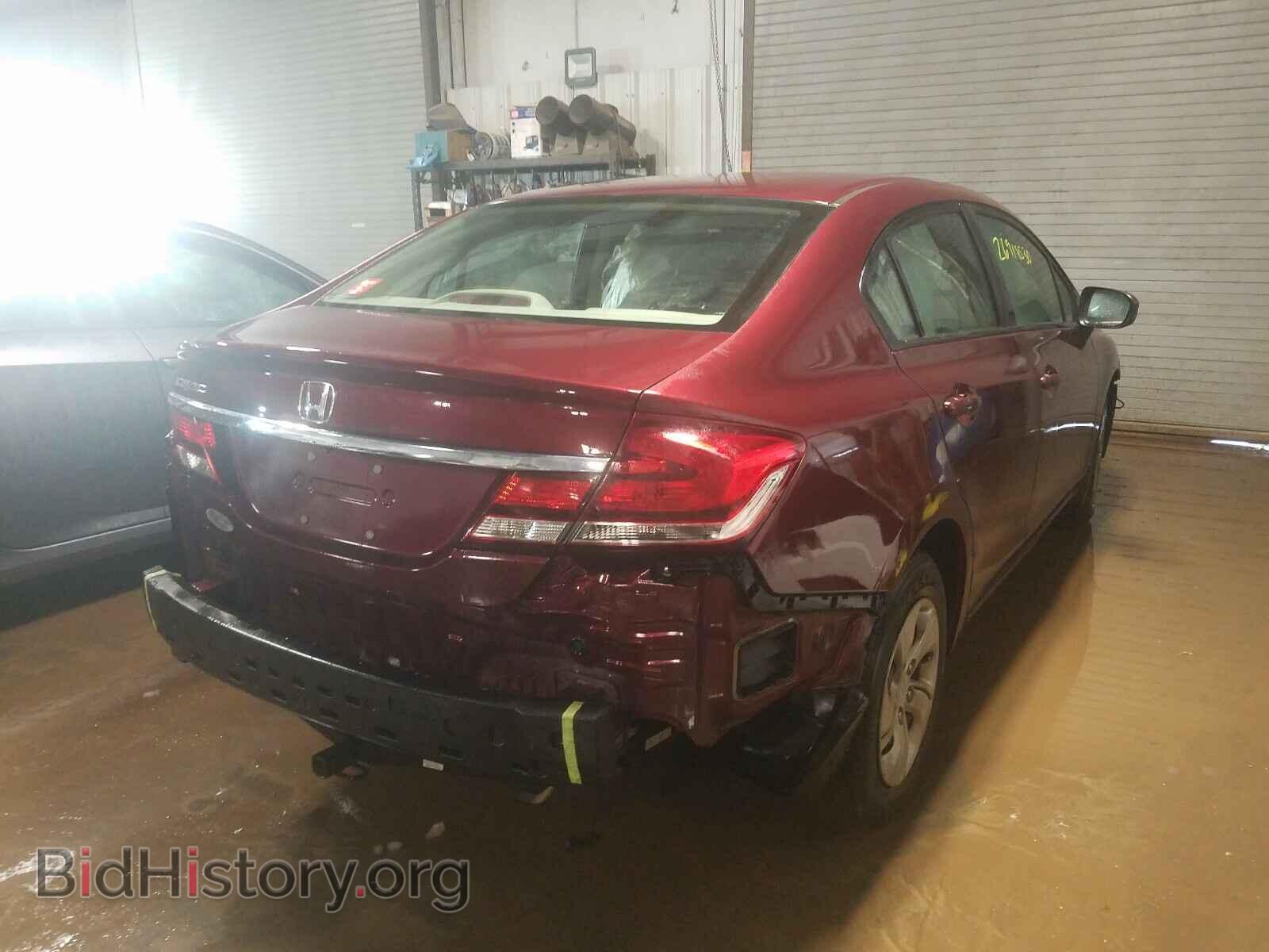2014 HONDA CIVIC LX - VIN: 19XFB2F5XEE030043 - Фото 4
