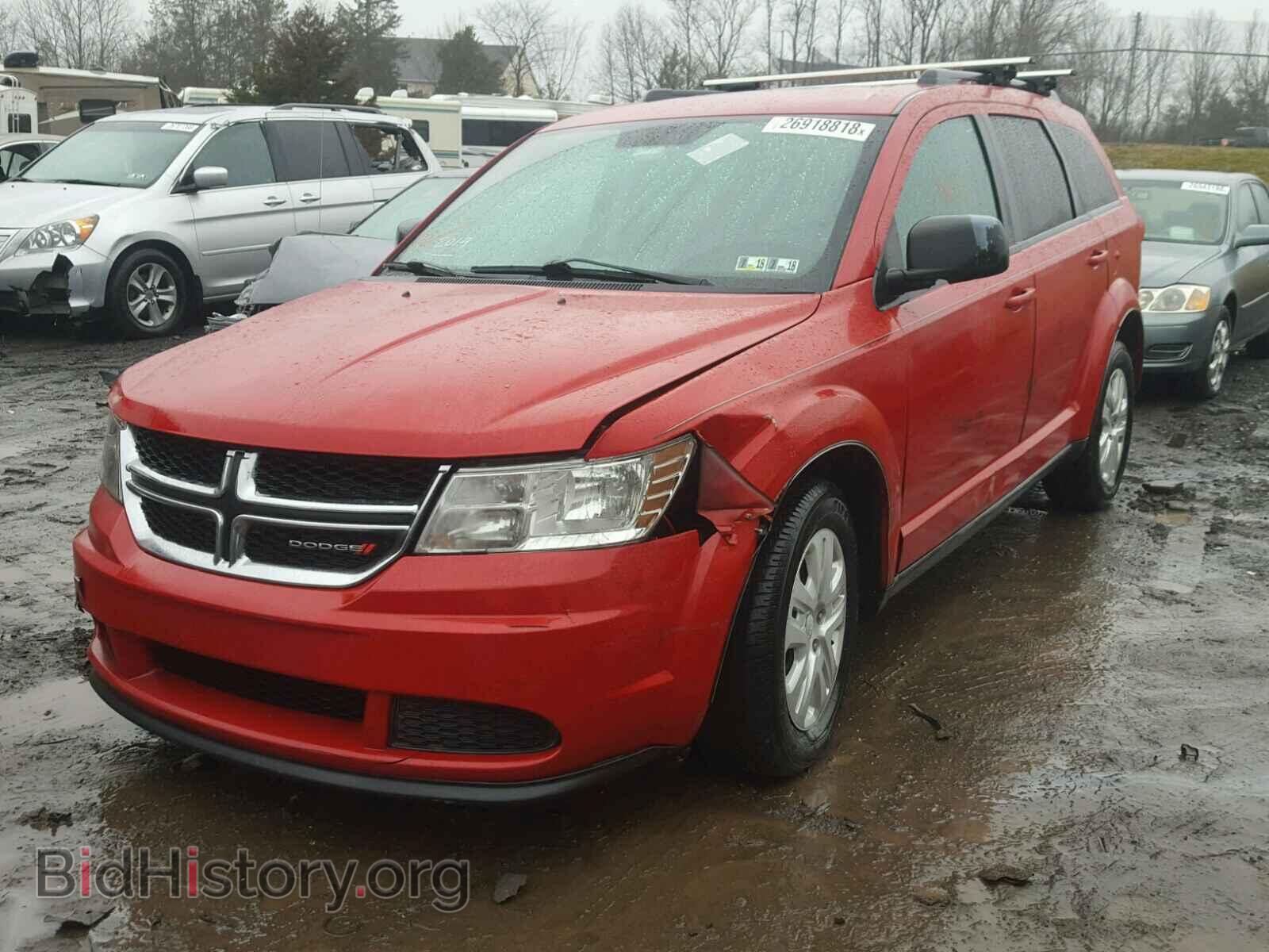 2014 DODGE JOURNEY - VIN: 3C4PDCAB2ET165952 - Фото 2