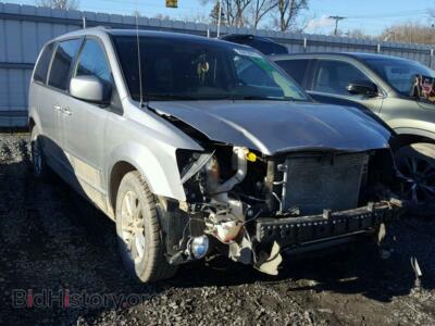 2014 Dodge CARAVAN Grand Cara, gray — VIN 2C4RDGCG6ER321356, Copart