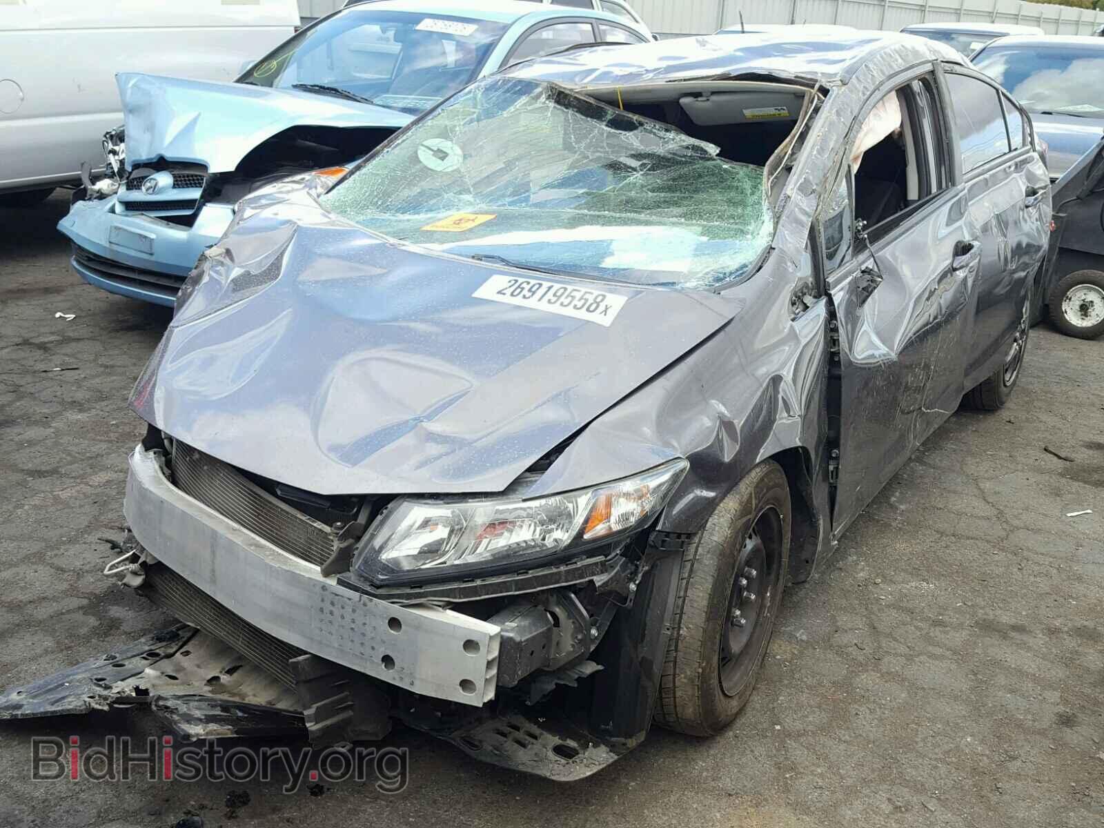 2014 HONDA CIVIC - VIN: 19XFB2F5XEE271634 - Фото 2