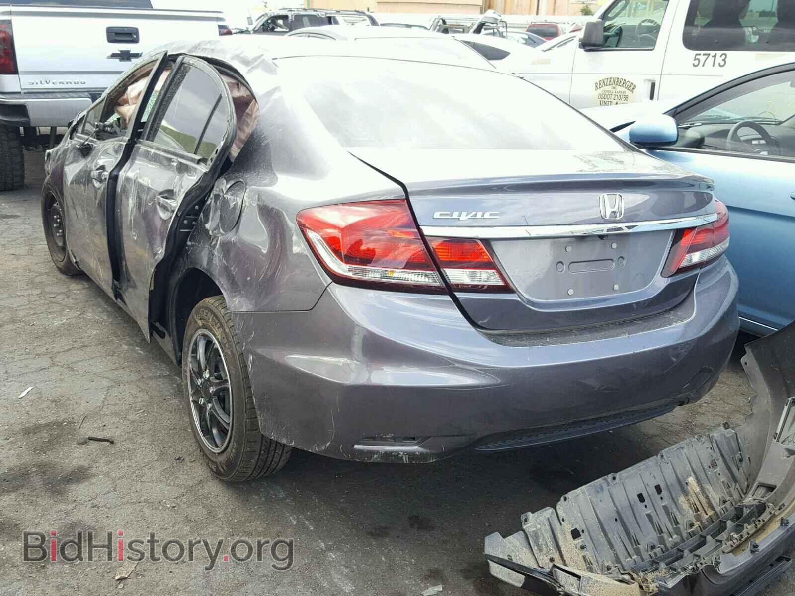 2014 HONDA CIVIC - VIN: 19XFB2F5XEE271634 - Фото 3
