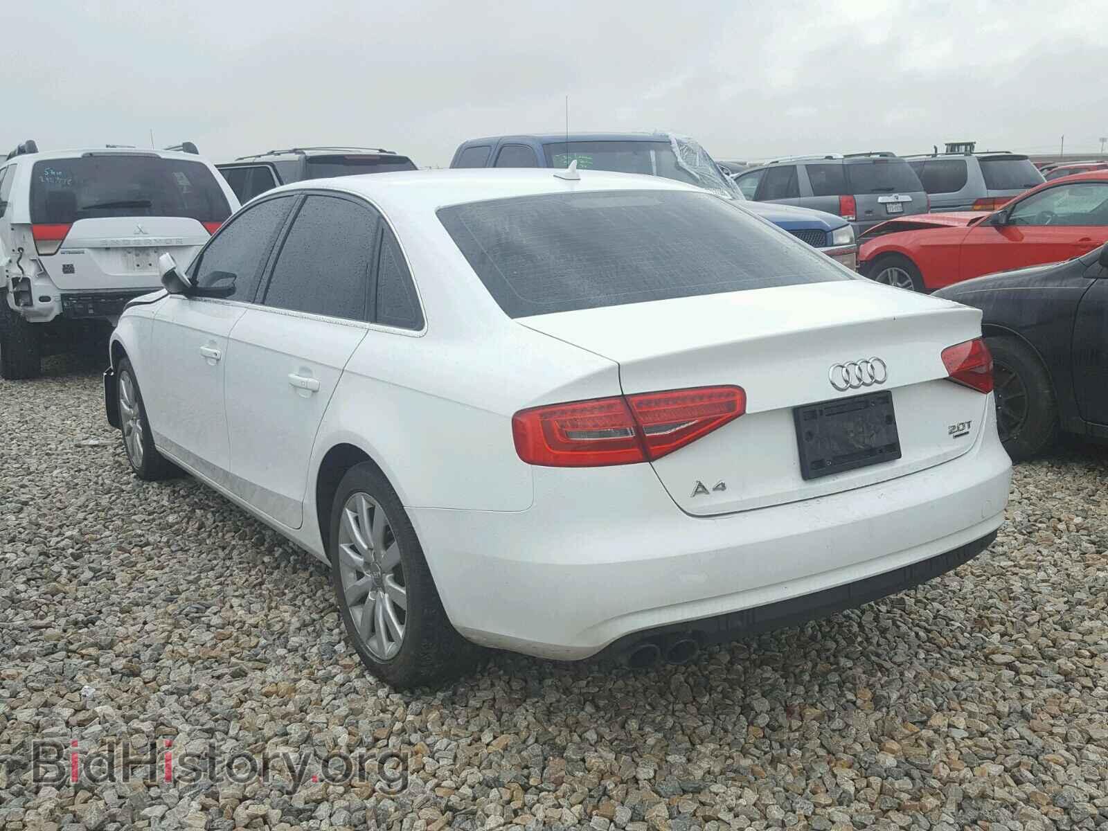 2013 AUDI A4 - VIN: WAUBFAFL2DN004670 - Фото 3