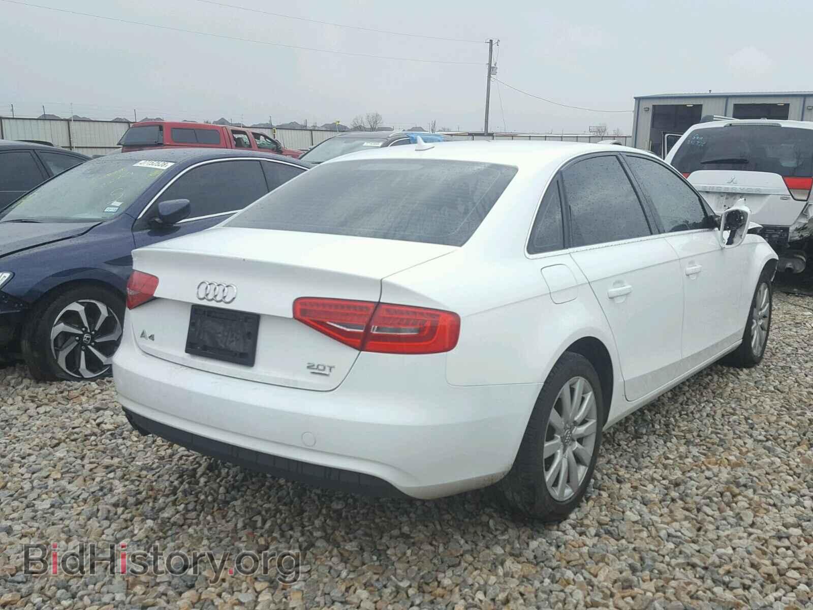 2013 AUDI A4 - VIN: WAUBFAFL2DN004670 - Фото 4