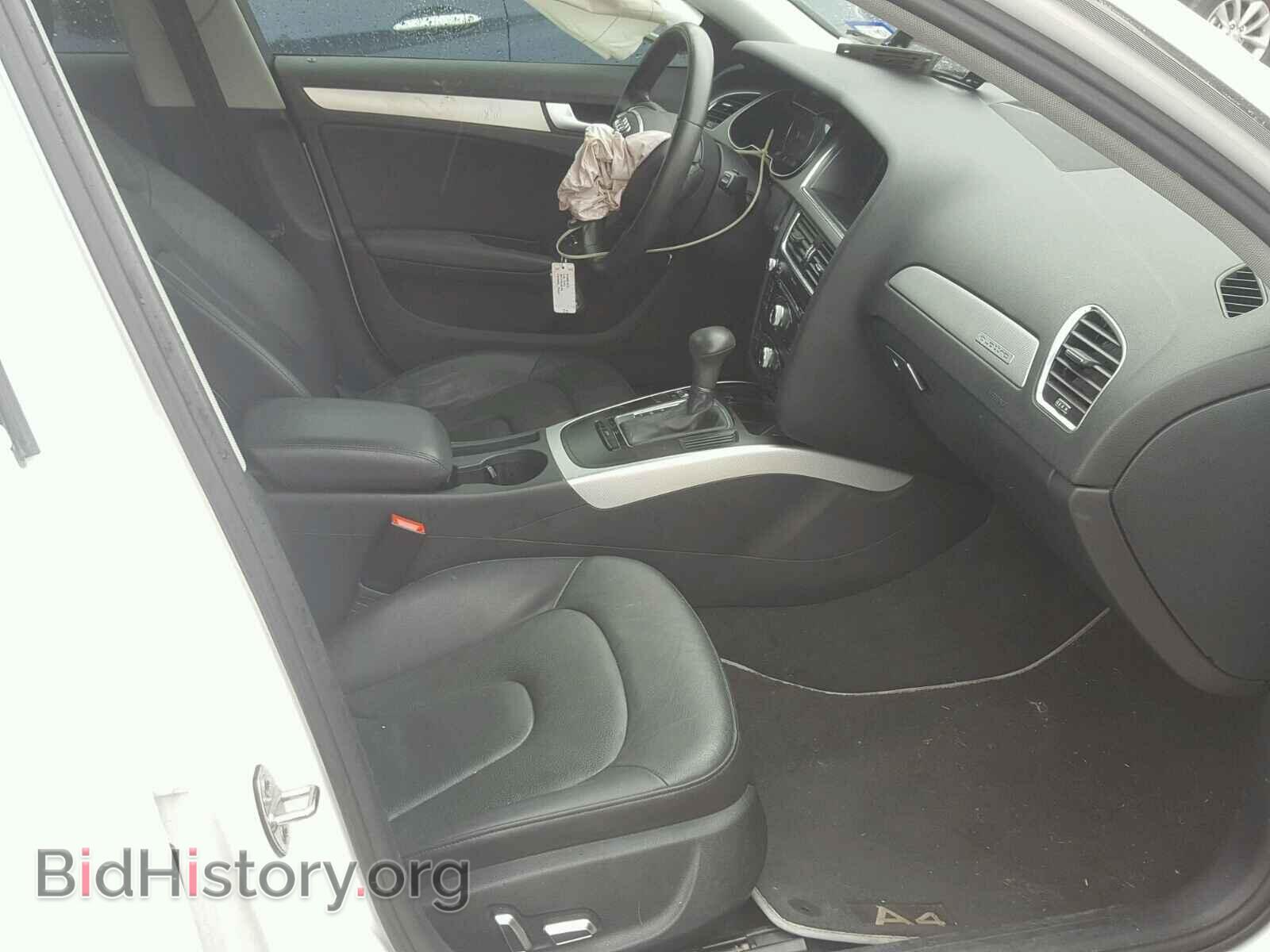2013 AUDI A4 - VIN: WAUBFAFL2DN004670 - Фото 5