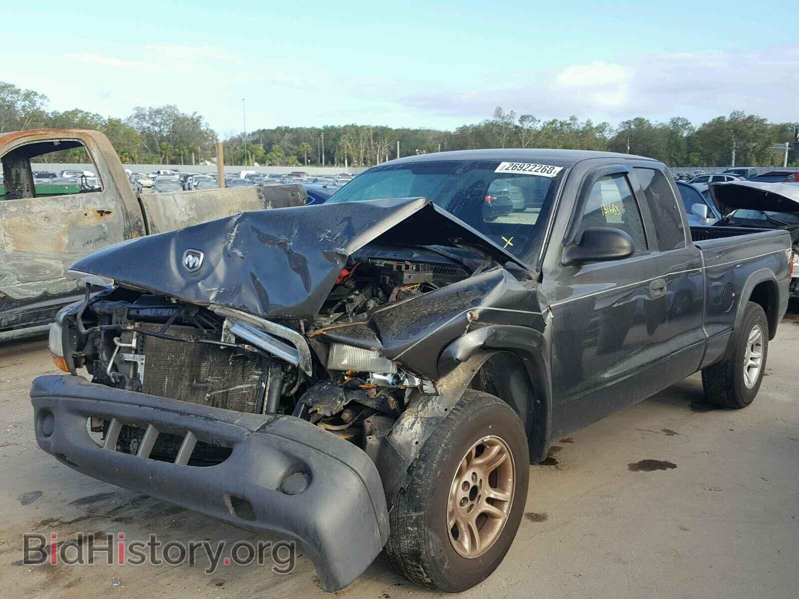 2004 DODGE DAKOTA - VIN: 1D7GL12K14S659294 - Фото 2