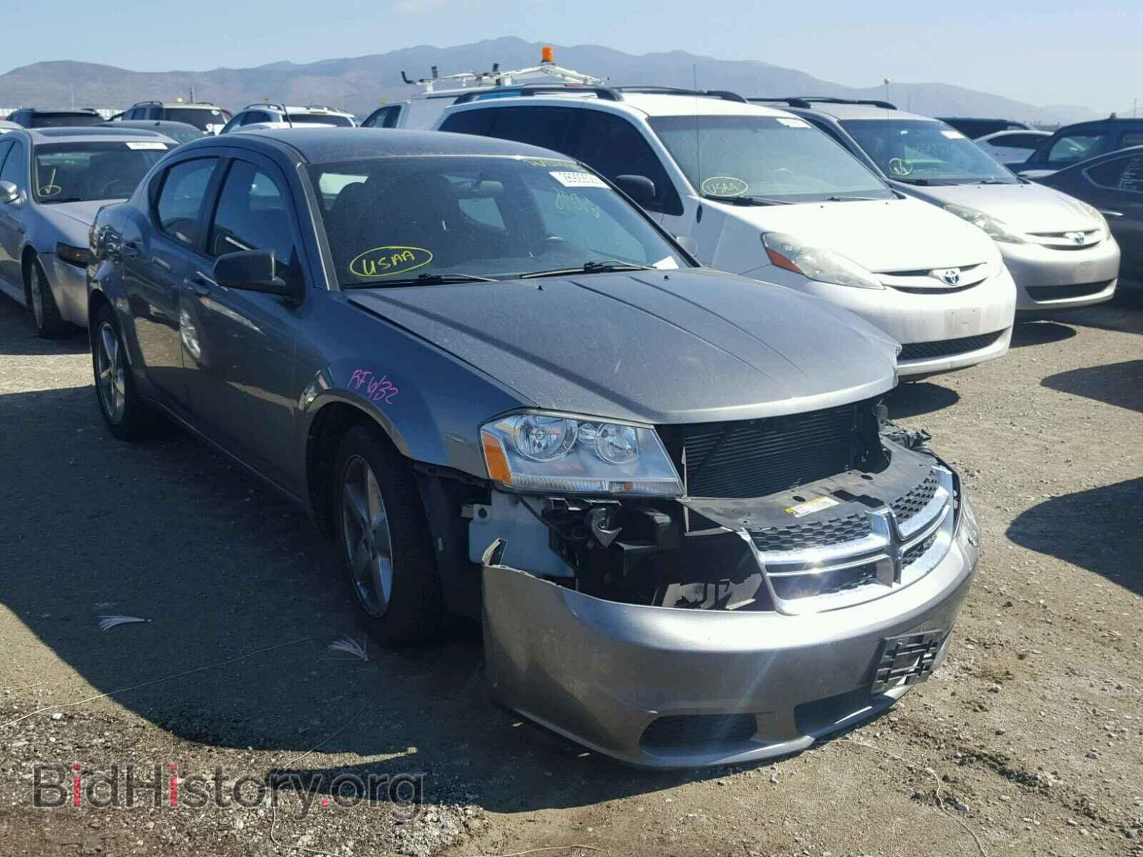 Фотография 1C3CDZAB2DN658194 - DODGE AVENGER 2013
