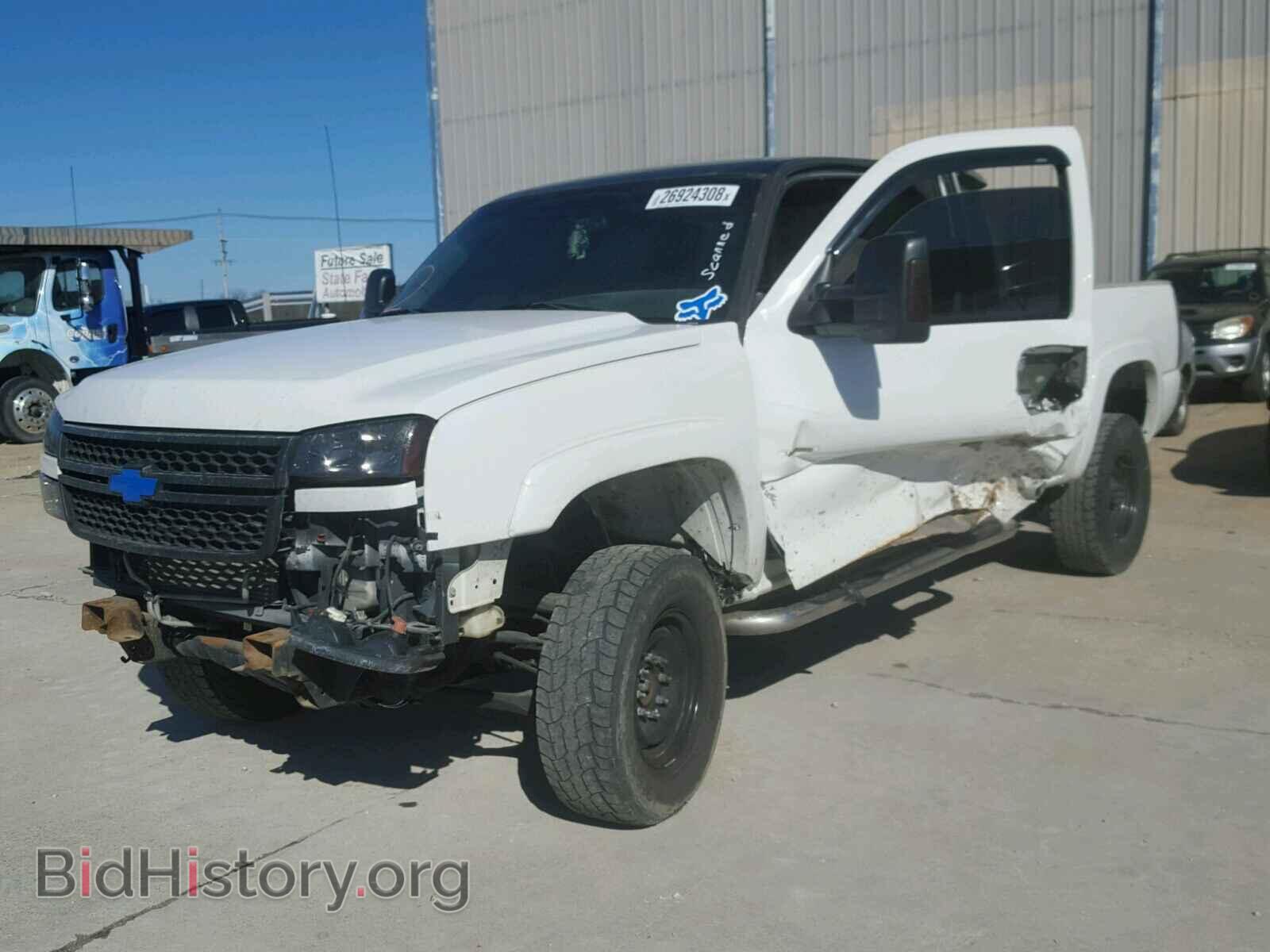 2006 CHEVROLET SILVERADO - VIN: 1GCHK29D76E227051 - Фото 2