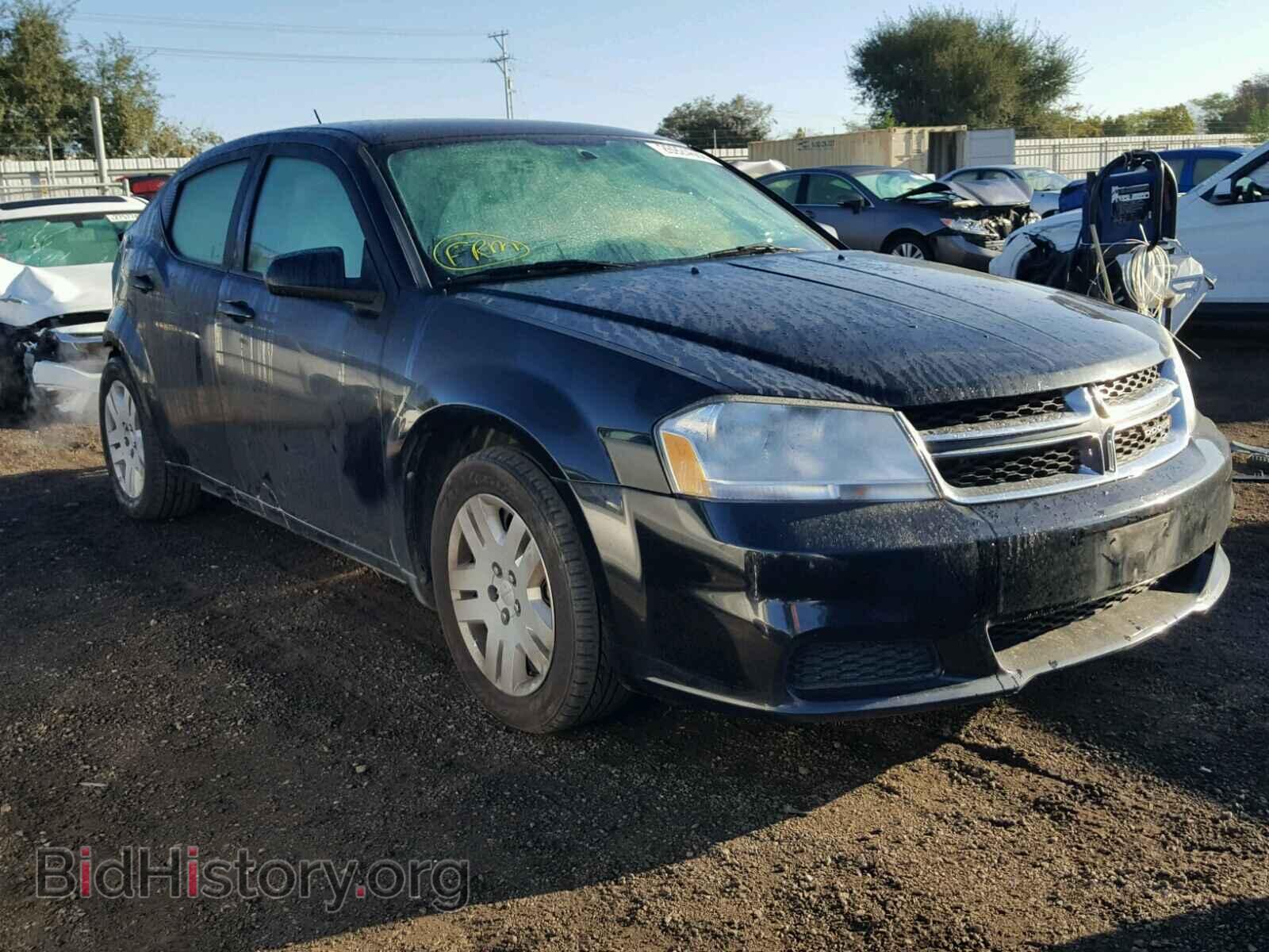 Фотография 1C3CDZAB3DN532538 - DODGE AVENGER 2013