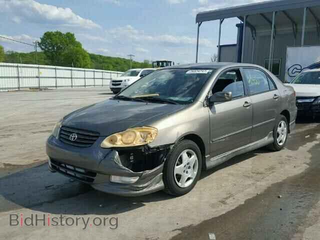 2003 TOYOTA COROLLA - VIN: 2T1BR38E73C001611 - Photo 2