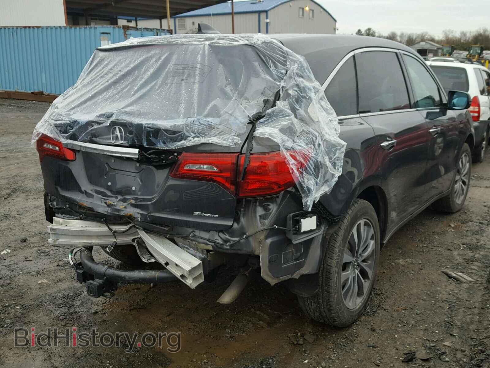 2014 ACURA MDX - VIN: 5FRYD4H41EB004491 - Фото 4