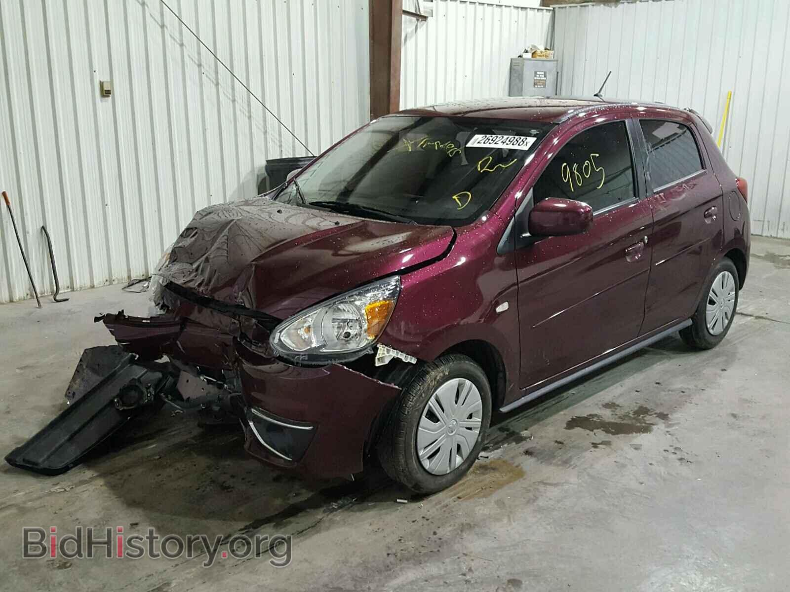 2017 MITSUBISHI MIRAGE - VIN: ML32A3HJ1HH002103 - Фото 2