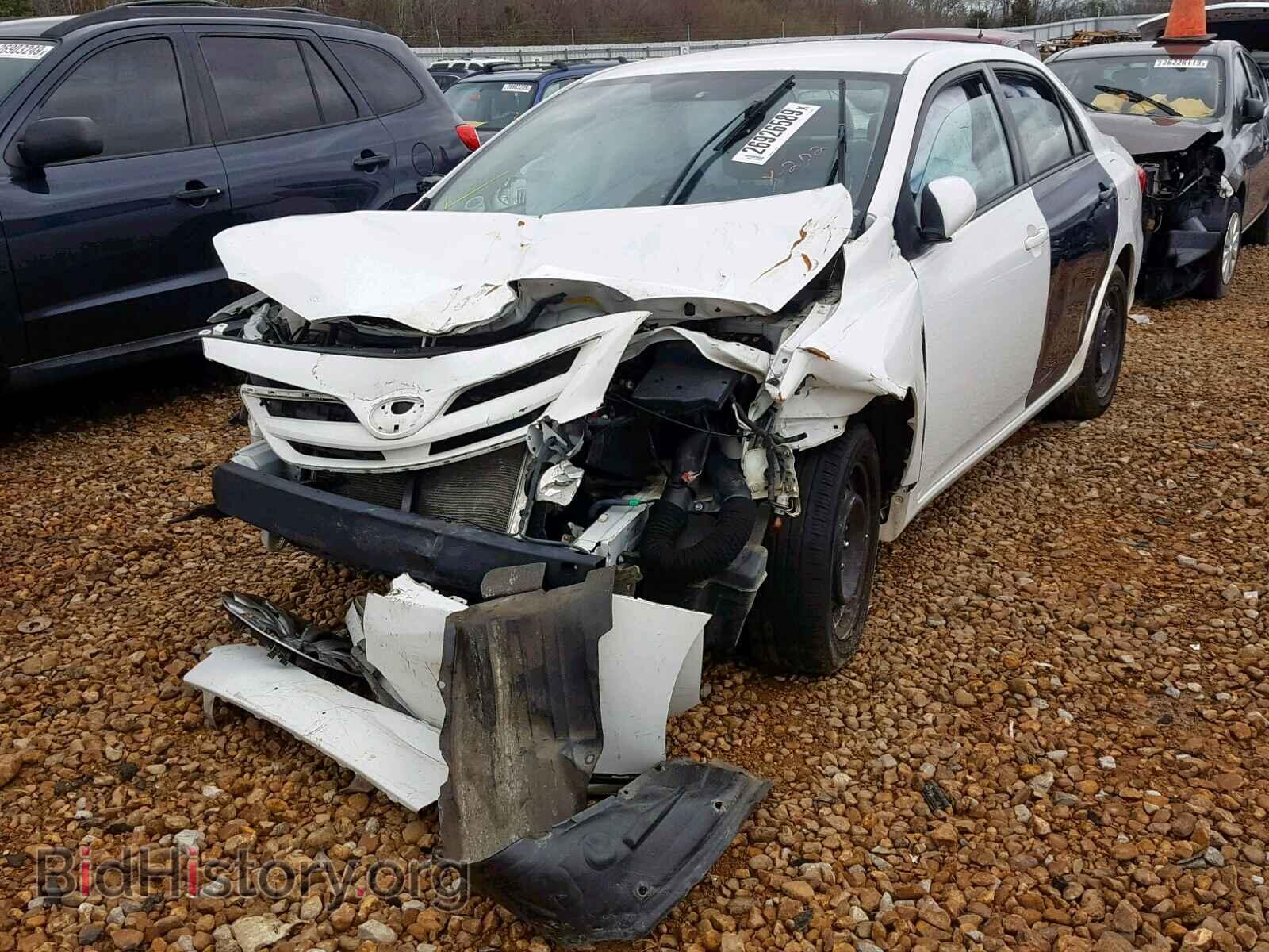 2012 TOYOTA COROLLA BA - VIN: 2T1BU4EE0CC801546 - Фото 2