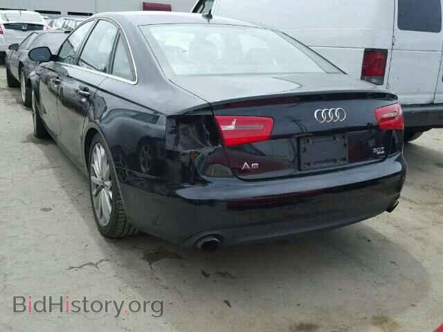 2012 AUDI A6 - VIN: WAUGGAFC7CN129777 - Фото 3