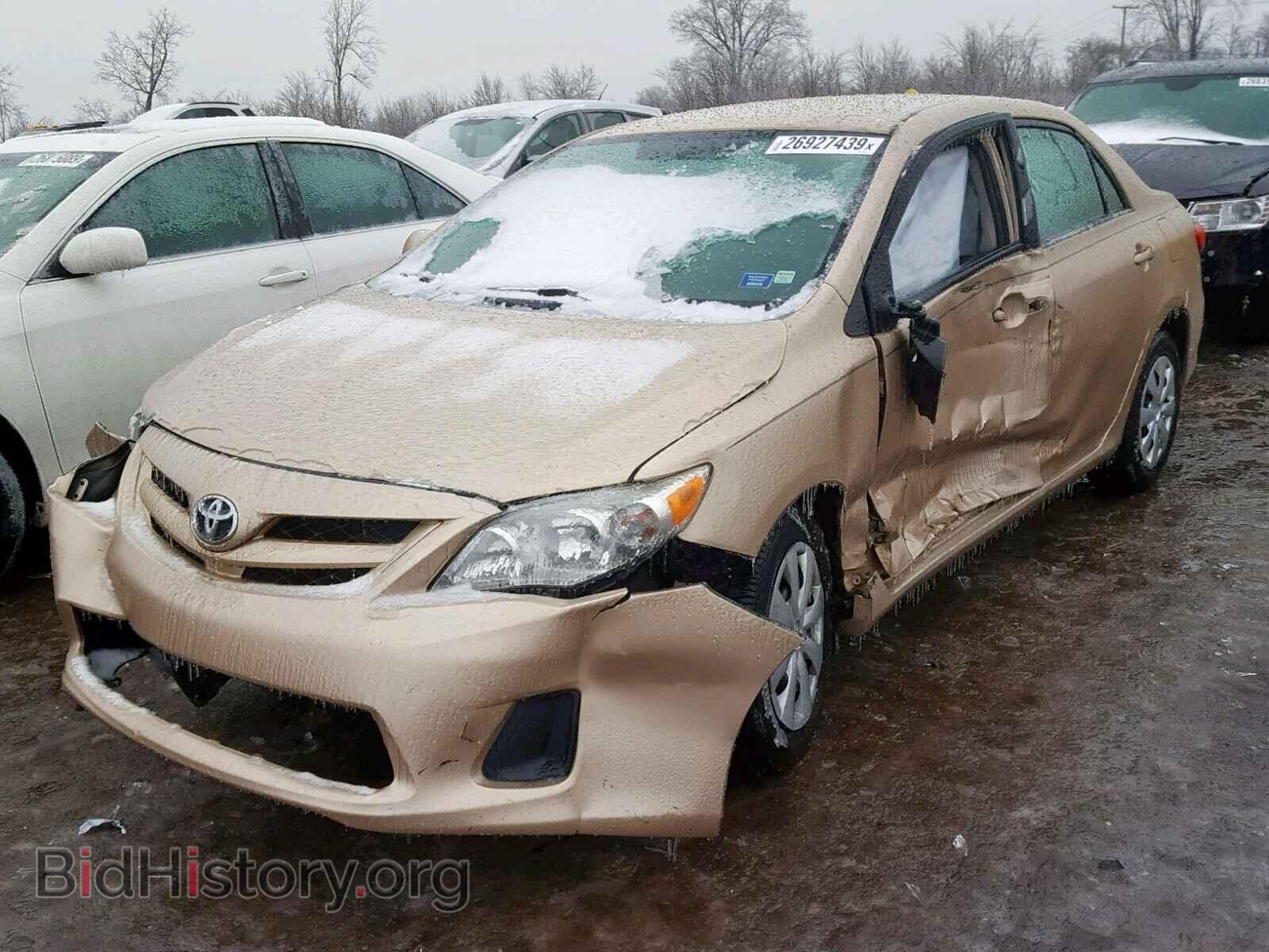 2011 TOYOTA COROLLA BA - VIN: 2T1BU4EE1BC748502 - Фото 2