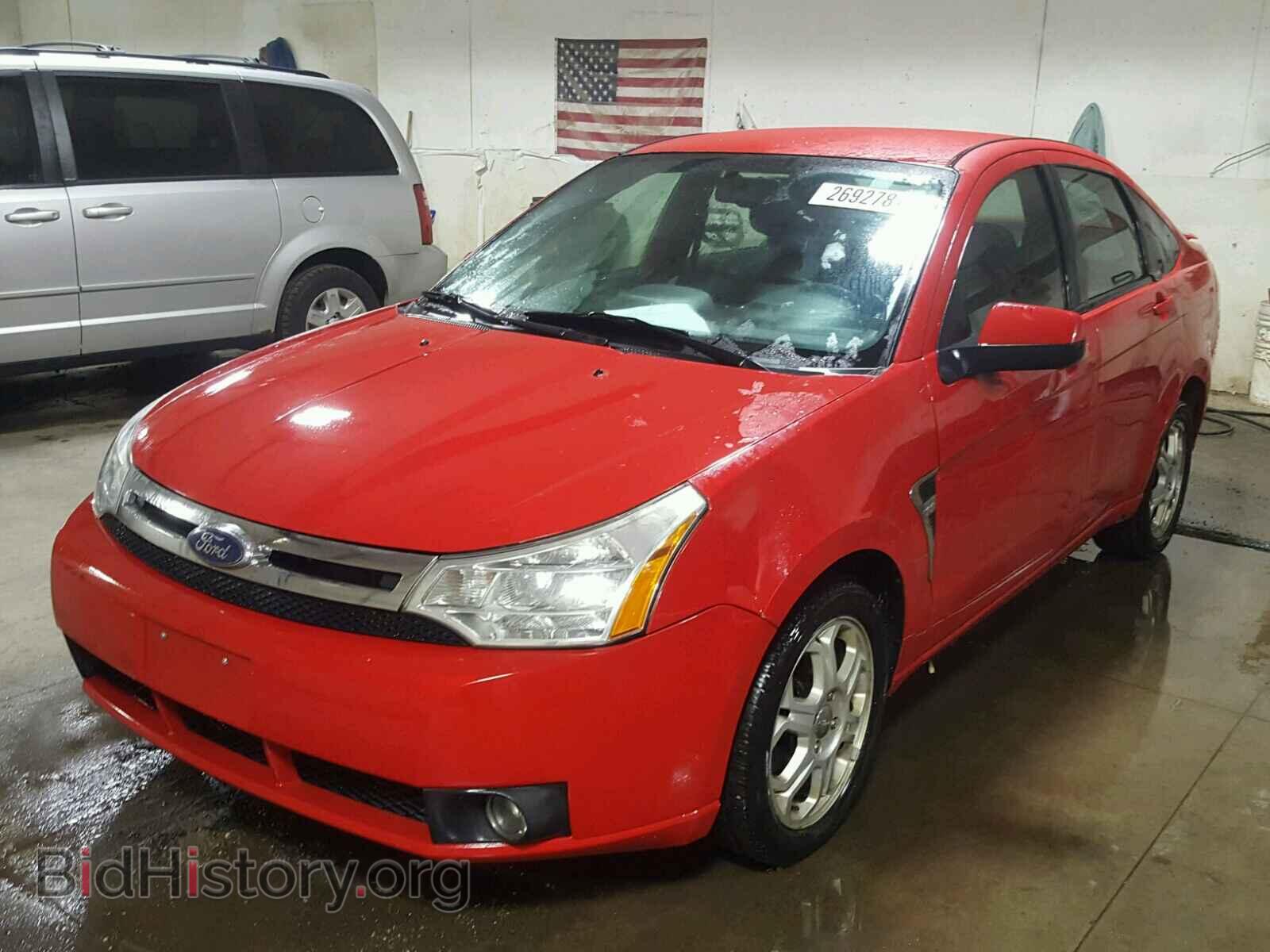 2008 FORD FOCUS - VIN: 1FAHP35N88W181495 - Фото 2