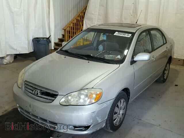 2003 TOYOTA COROLLA - VIN: 2T1BR38E23C123745 - Фото 2