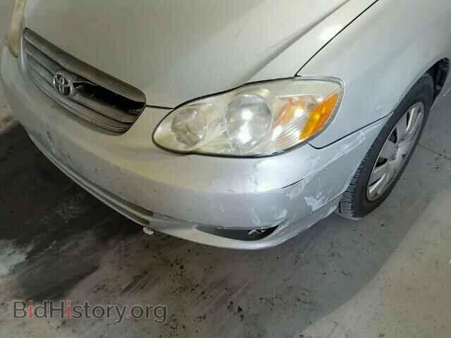 2003 TOYOTA COROLLA - VIN: 2T1BR38E23C123745 - Фото 9