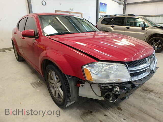 Фотография 1C3CDZCB7CN146927 - DODGE AVENGER 2012